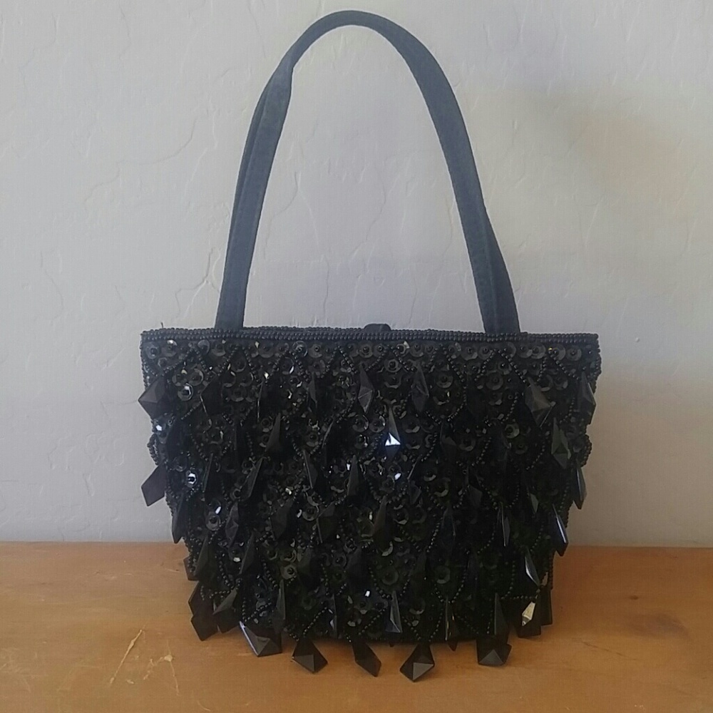 La Regale Fancy Beaded Purse